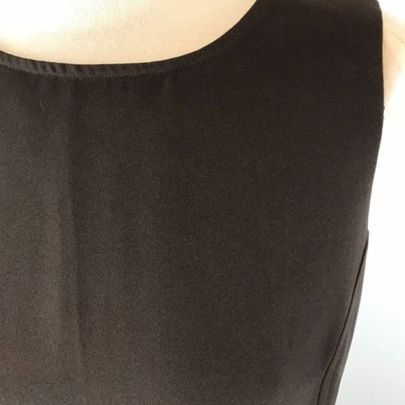 INC Brown Sleeveless Career Sheath Dress Size 10 - Picture 3 of 7